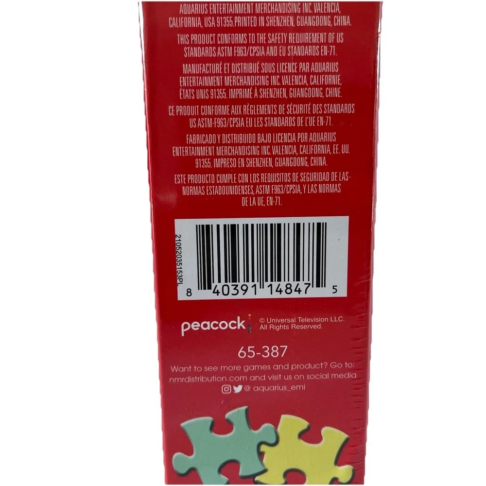 The Office 1000 Pieces Christmas Puzzle 20 X‎ 28 Brand Sealed By Aquarius 65-387